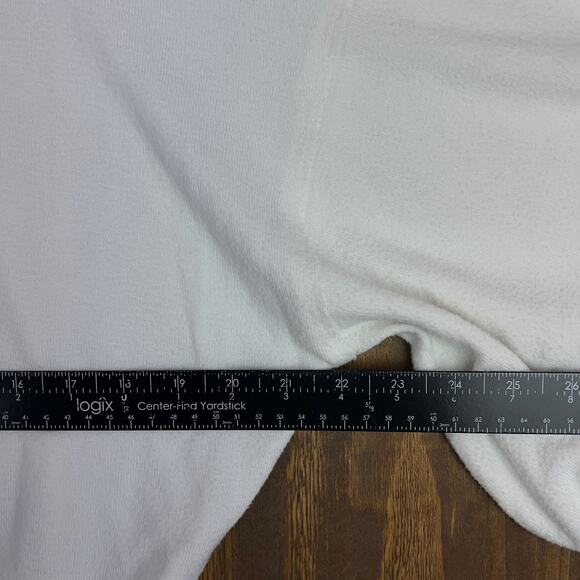 We The Free Womens Sweater Off White Saratoga One Shoulder Stretch Small - Picture 7 of 10